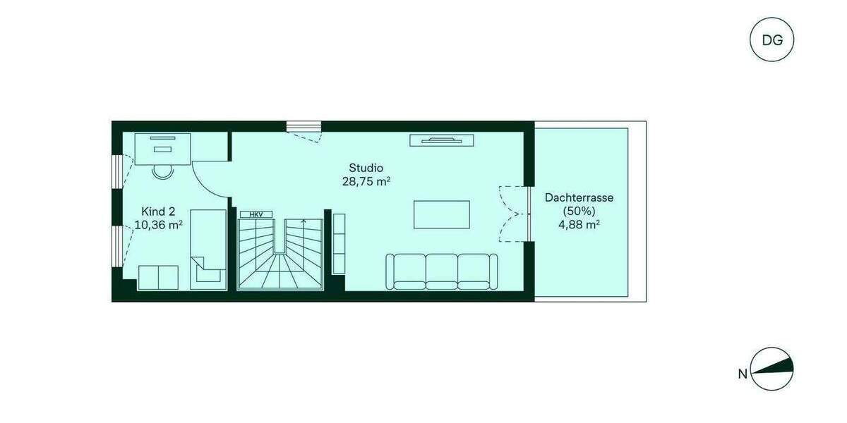 Reihenmittelhaus Langen - 5 Zimmer, 156 m&sup2;, 869.900&euro; | Angebot:24833241