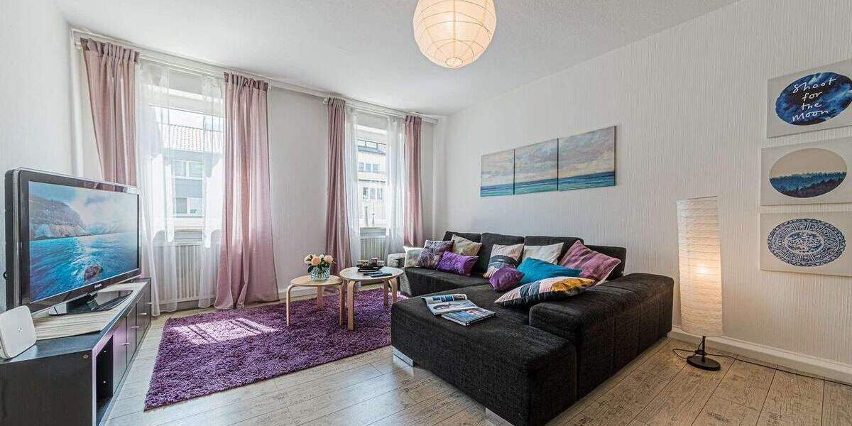 Etagenwohnung Frankfurt am Main Bockenheim - 2 Zimmer, 60 m&sup2;, 1.750&euro; | Angebot:25796607