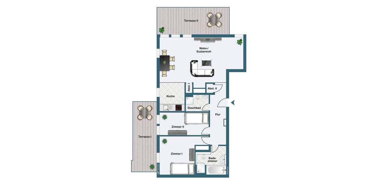 Etagenwohnung Frankfurt am Main Gutleutviertel - 3 Zimmer, 133 m&sup2;, 1.200.000&euro; | Angebot:26289747