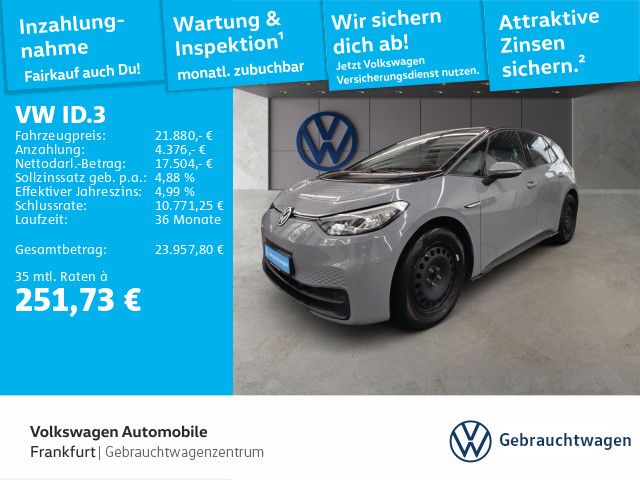 VW ID.3 29.154 km 21.880 &euro; Frankfurt 60326