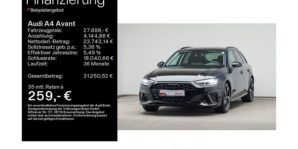 Audi A4 70.300 km 27.488 &euro; Mühlheim 63165
