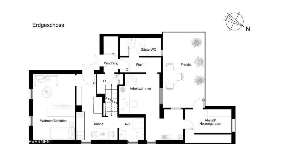 Einfamilienhaus Hofheim am Taunus Diedenbergen - 6 Zimmer, 142 m&sup2;, 629.000&euro; | Angebot:25777917
