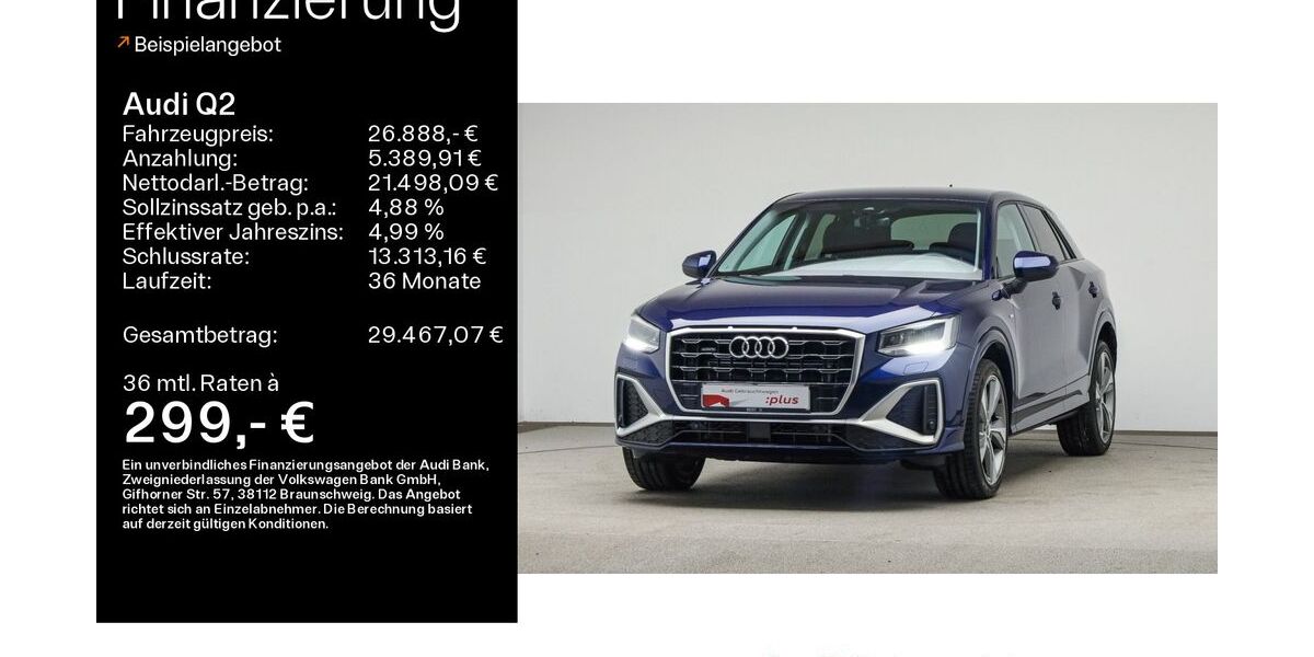 Audi Q2 63.200 km 26.288 &euro; Mühlheim 63165