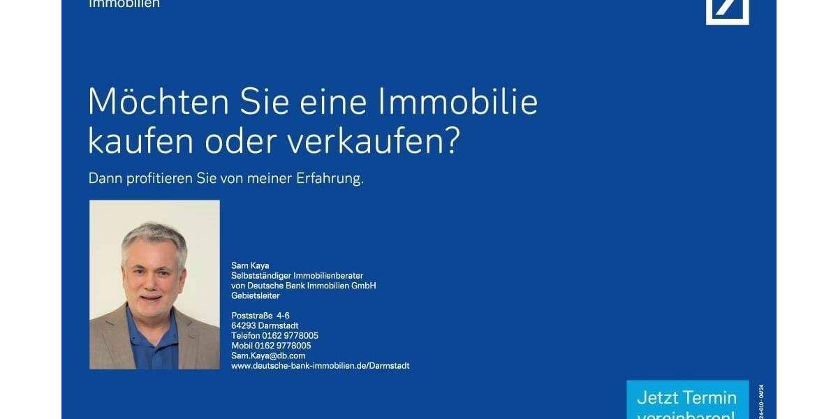 Etagenwohnung Darmstadt Bessungen - 3 Zimmer, 70 m&sup2;, 159.000&euro; | Angebot:25177418