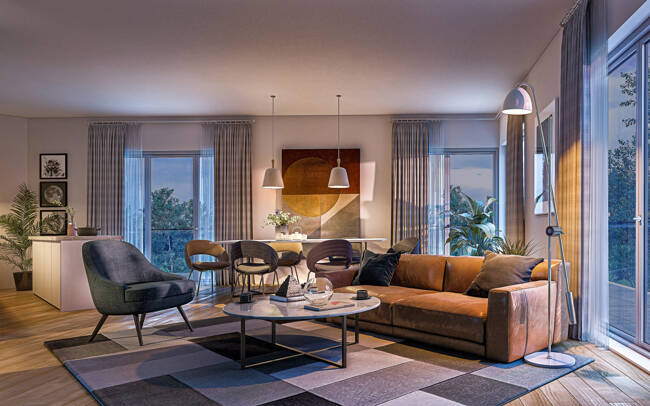 Etagenwohnung Frankfurt am Main Kalbach-Riedberg - 4 Zimmer, 148 m&sup2;, 1.129.800&euro; | Angebot:25780523