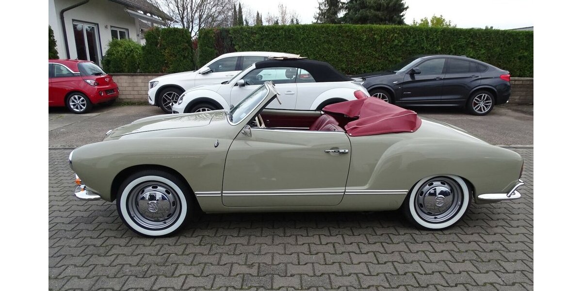 VW Karmann Ghia Cabrio vollständig restauriert 1.200 km 59.900 &euro; Rodgau 63110