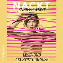 Jennifer Weist – Nackt - mein Leben zwischen den Zeilen | Lese- und Akustiktour Frankfurt