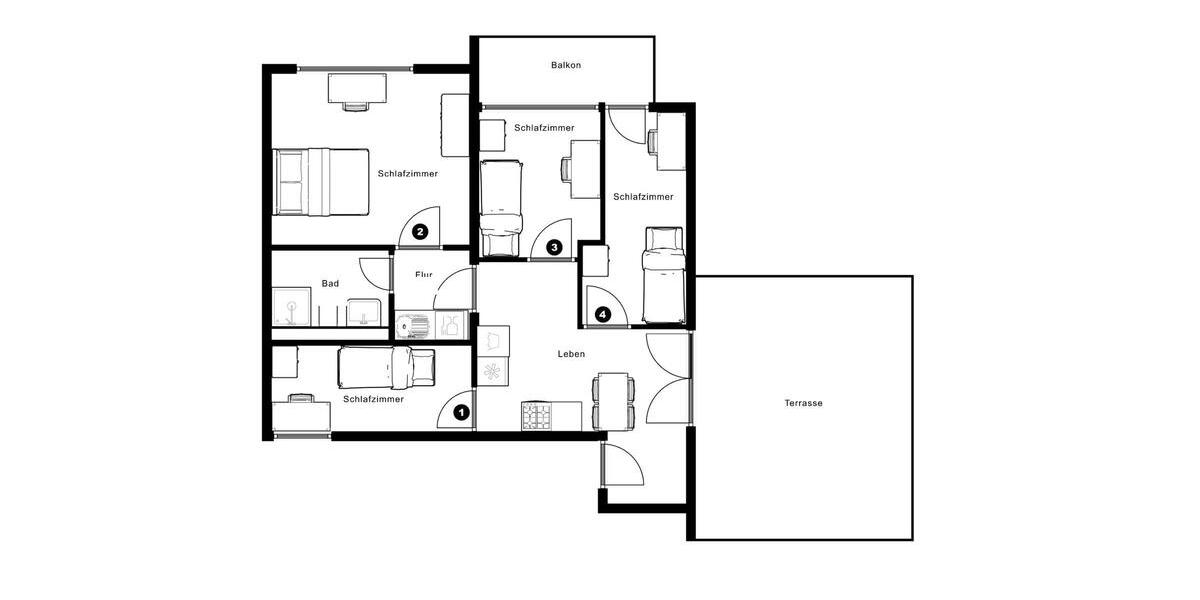 Etagenwohnung Frankfurt am Main Eschersheim - 1 Zimmer, 25 m&sup2;, 600&euro; | Angebot:25437225