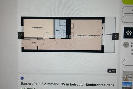 Wohnung Niddatal - 2 Zimmer, 65 m&sup2;, 179.000&euro; | Angebot:27289710