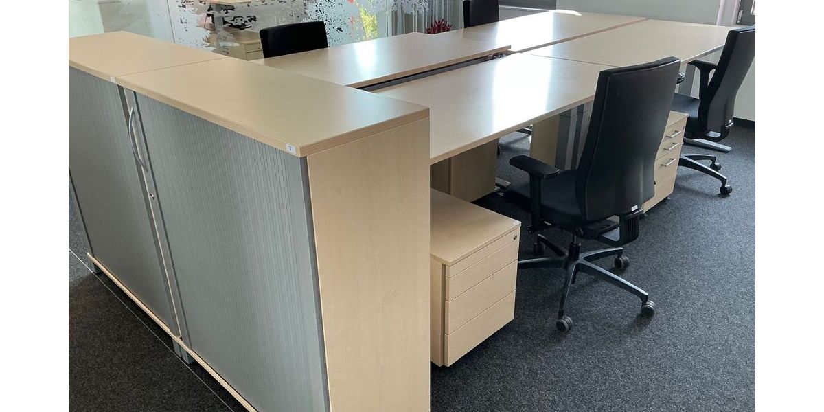 Nachmieter gesucht! Moderne, effizient nutzbare Bürofläche Flughafen Frankfurt, vollmöbliert - Gewerbeobjekt Frankfurt am Main Flughafen | Angebot:27261812