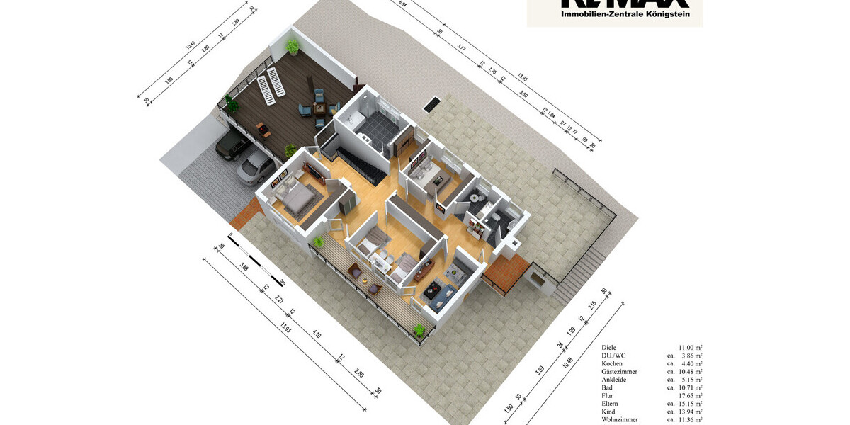 Großes Familienhaus am Sonnenhang mit Doppelgarage - Einfamilienhaus Eppstein | Angebot:27120640