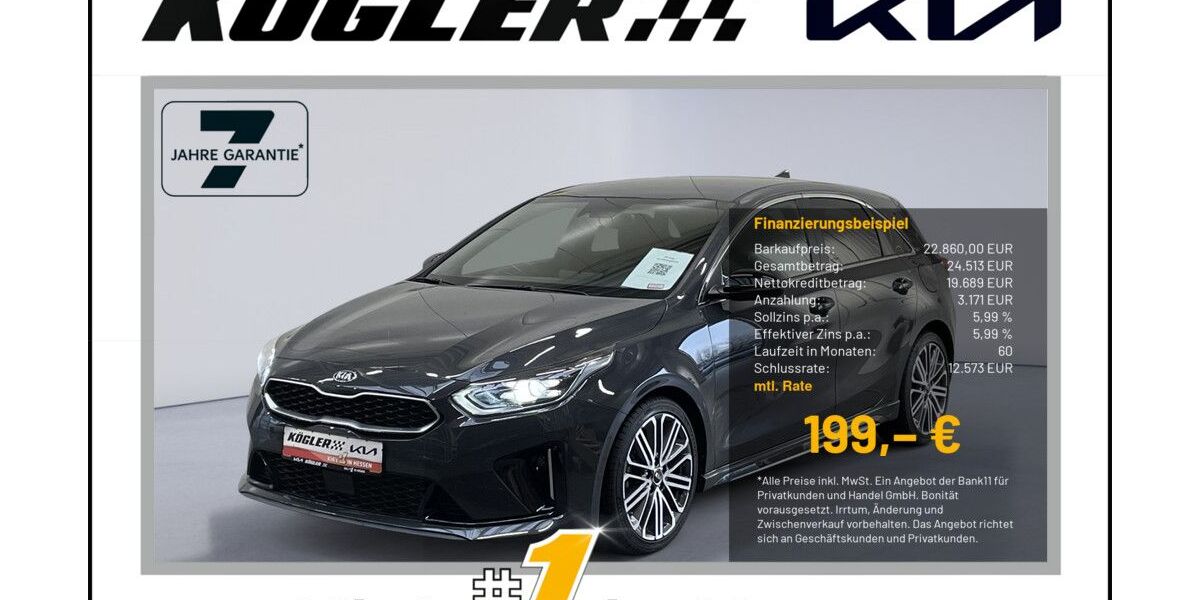Kia ceed / Ceed 54.320 km 22.860 &euro; Rosbach | Frankfurt Nord 61191