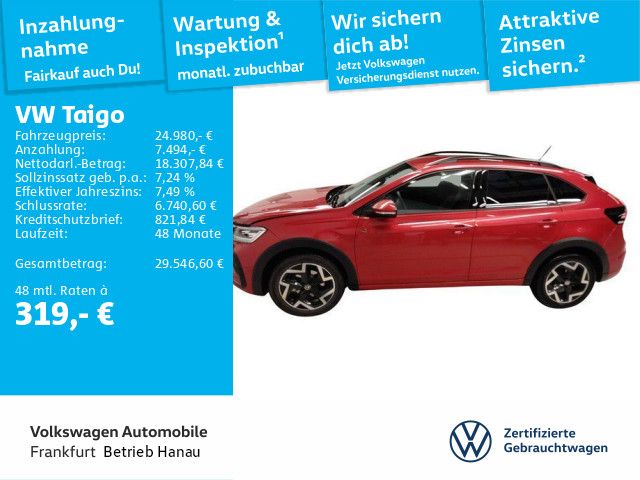 VW Taigo 10.179 km 24.980 &euro; Hanau 63452