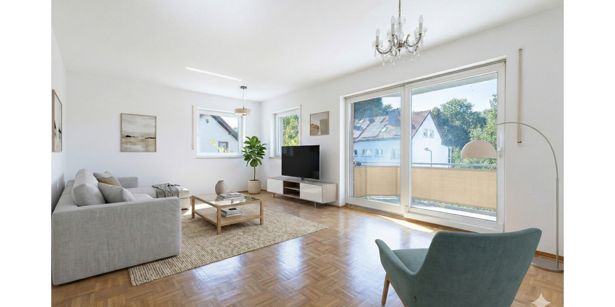 Etagenwohnung Frankfurt am Main Unterliederbach - 3 Zimmer, 92 m&sup2;, 399.000&euro; | Angebot:25435825