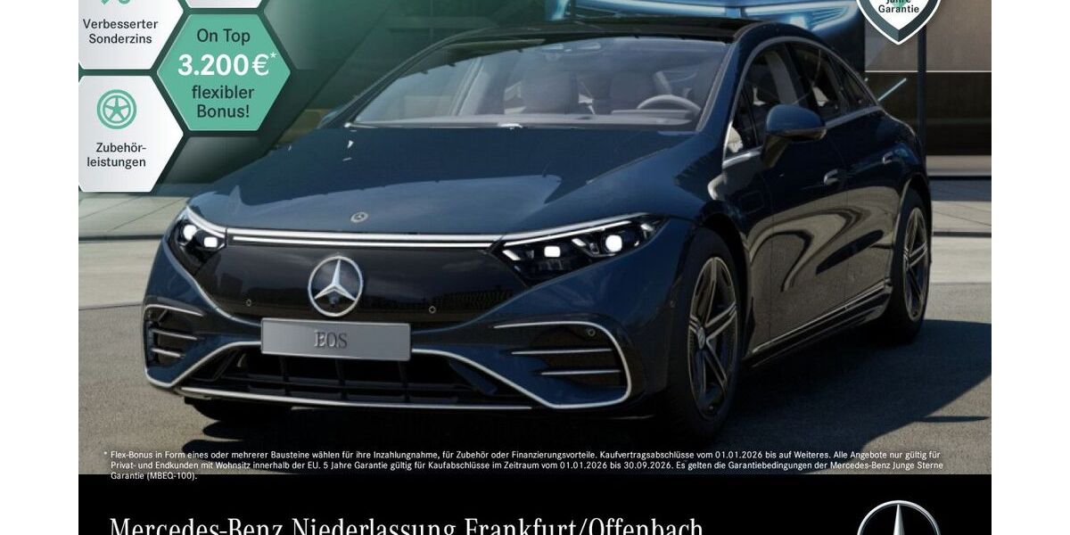 Mercedes-Benz EQS 43.934 km 60.990 &euro; Frankfurt 60599