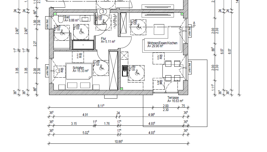 Etagenwohnung Friedberg - 2 Zimmer, 75 m&sup2;, 531.100&euro; | Angebot:25691988