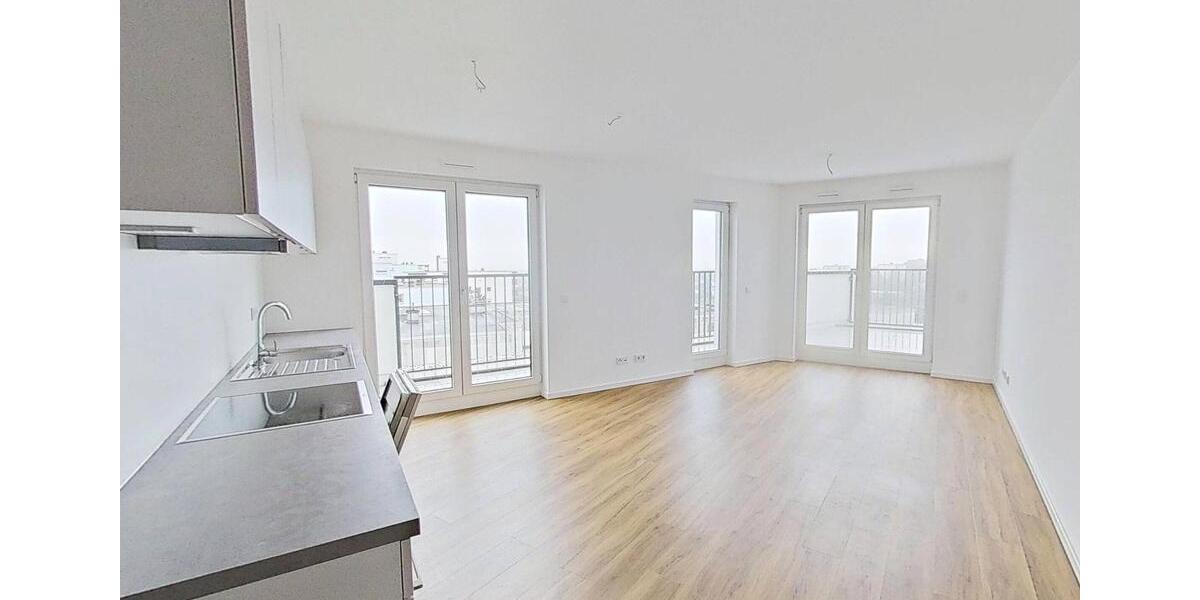 Moderne 3-Zimmer-Wohnung mit EBK, Dachterrasse, 2 Bädern und viel Komfort 3 zimmer