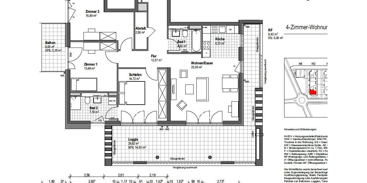 Etagenwohnung Friedrichsdorf - 4 Zimmer, 123 m&sup2;, 750.000&euro; | Angebot:27143216