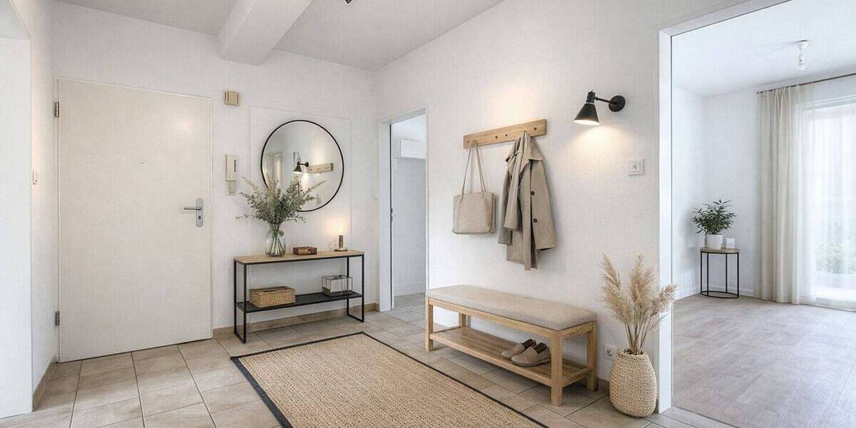 Etagenwohnung Frankfurt am Main Niederursel - 3 Zimmer, 91 m&sup2;, 380.000&euro; | Angebot:25996038