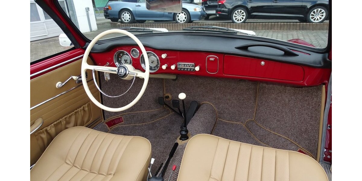 VW Karmann Ghia Cabrio vollständig restauriert 1.200 km 56.990 &euro; Rodgau 63110