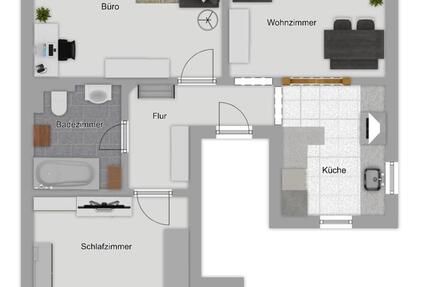Wohnung Bad Vilbel - 3 Zimmer, 76 m&sup2;, 329.000&euro; | Angebot:26504184