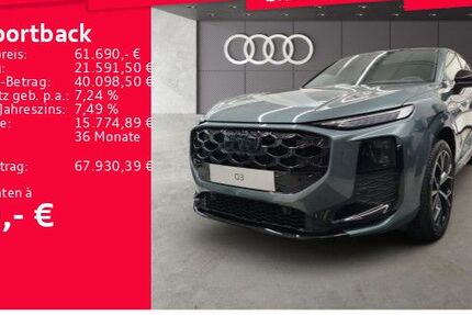 Audi Q3 9.900 km 61.690 &euro; Frankfurt am Main 60314