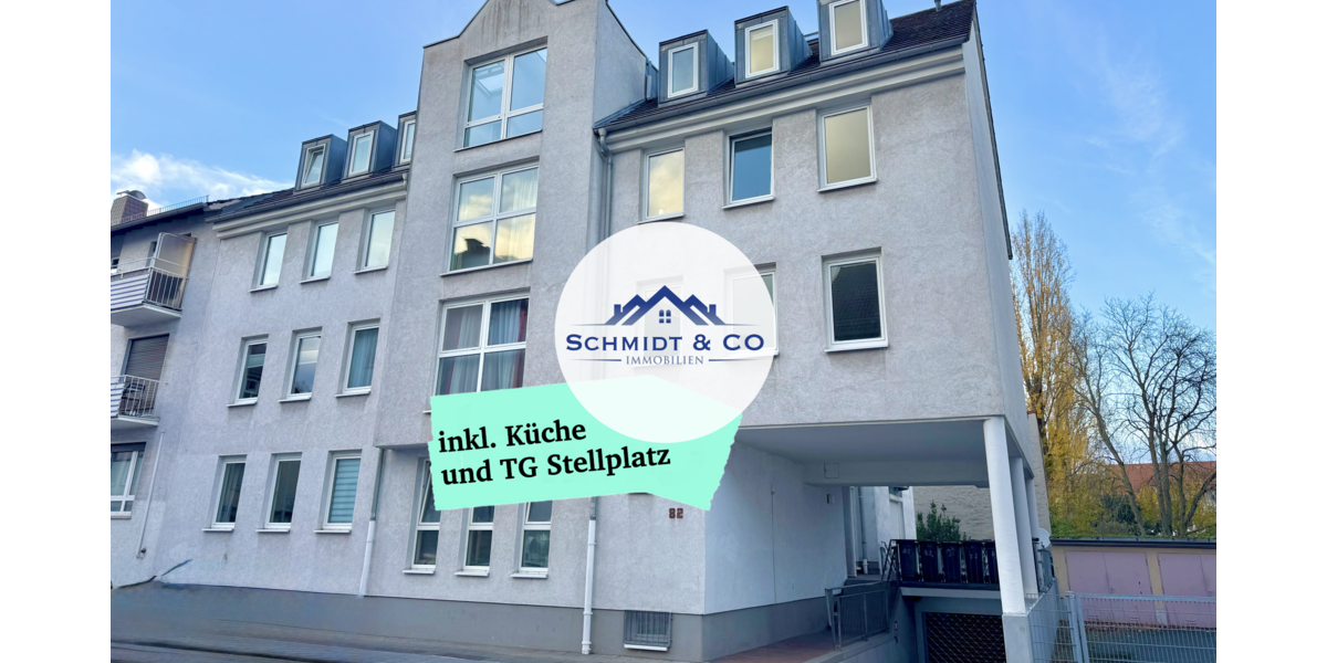 Etagenwohnung Darmstadt - 1 Zimmer, 60 m&sup2;, 900&euro; | Angebot:26903595