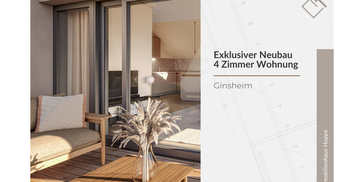 Etagenwohnung Ginsheim-Gustavsburg Gustavsburg - 4 Zimmer, 112 m&sup2;, 624.400&euro; | Angebot:26554011