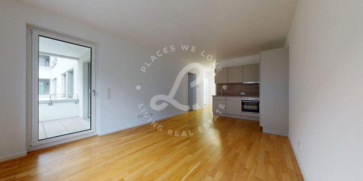 Neubau Erstbezug: Moderne 2-Zimmer-Wohnung mit Einbauküche & Balkon 2 zimmer