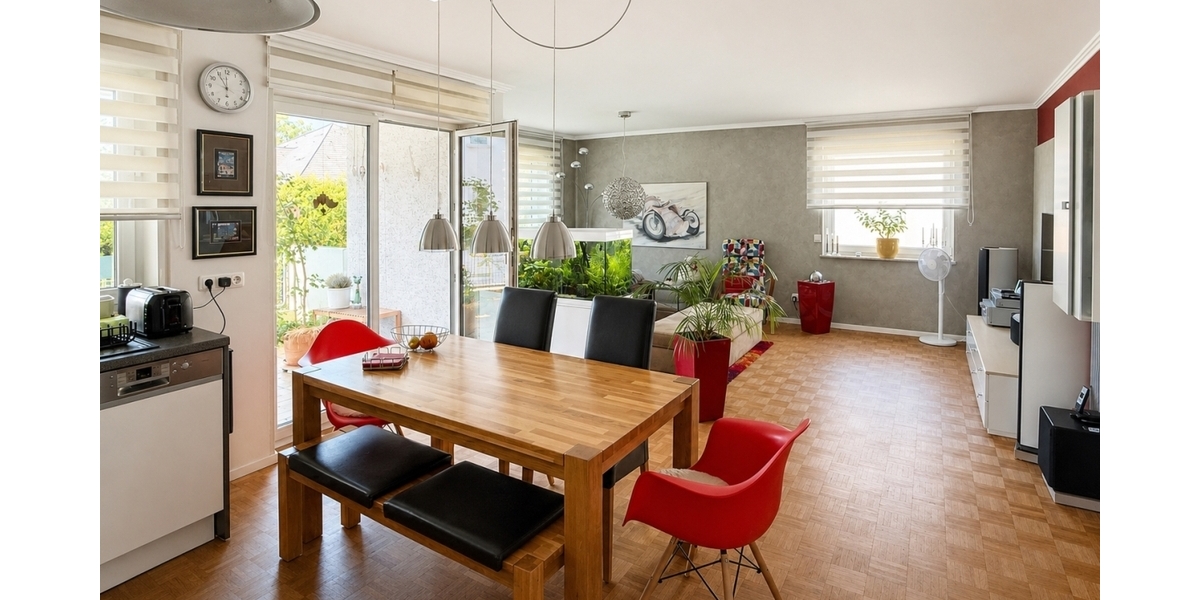 Großzügig geschnittene 3-Zimmer-Wohnung in guter und ruhiger Wohnlage von Offenbach. - Etagenwohnung Offenbach Bieberer Berg | Angebot:27133823