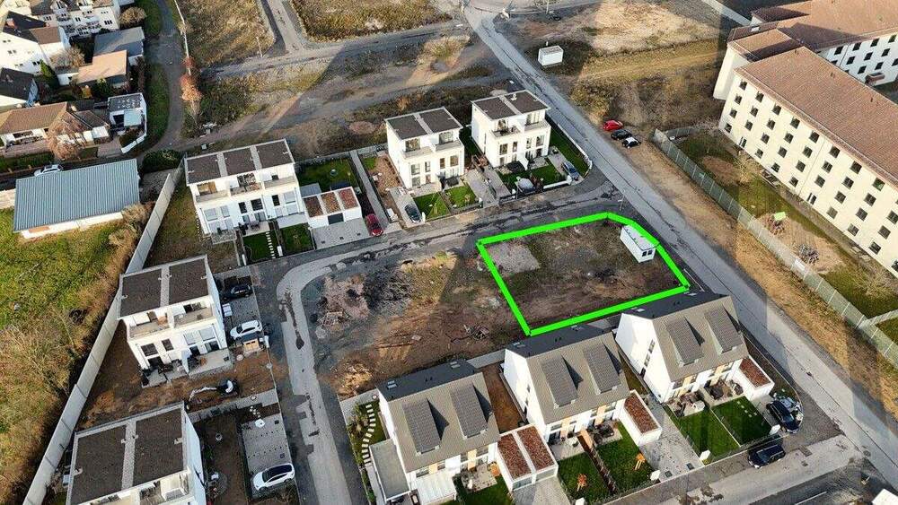 DIETZ: 3 Reihenhausgrundstücke mit Baugenehmigungen im neuen Babenhäuser Wohnquartier Kaisergärten! zimmer