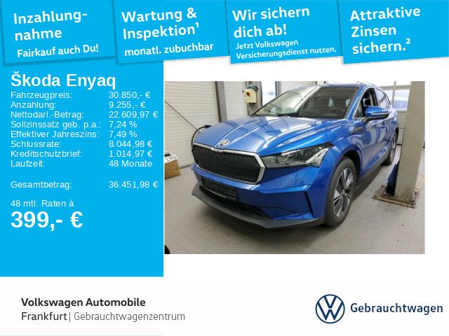 Skoda Enyaq 65.799 km 30.850 &euro; Frankfurt 60326