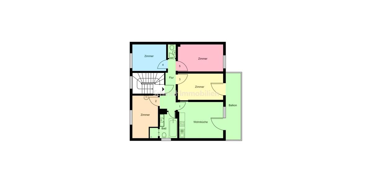Etagenwohnung Frankfurt am Main Nied - 1 Zimmer, 10 m&sup2;, 370&euro; | Angebot:26162067