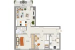 albero:) solide Wohnung mit Entwicklungspotenzial - Etagenwohnung Mainhausen Mainflingen | Angebot:26920822