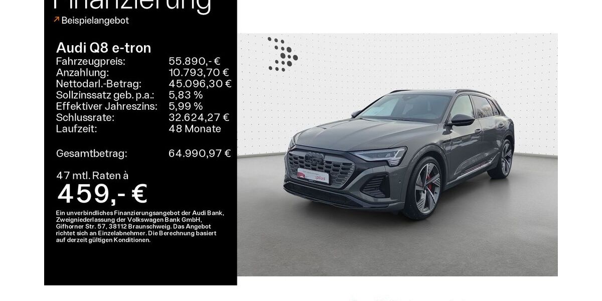 Audi Q8 e-tron 42.280 km 55.890 &euro; Bad Nauheim 61231