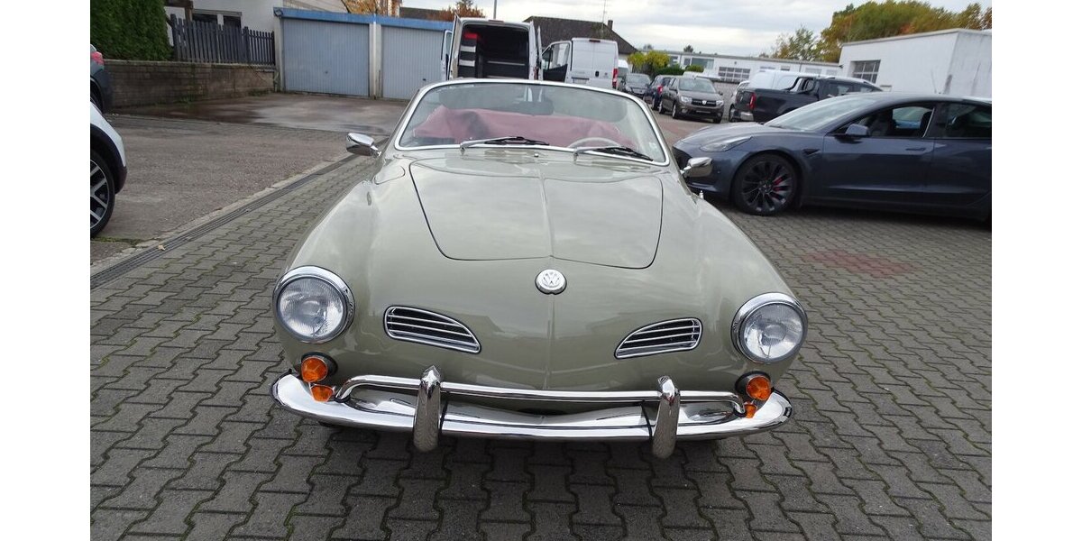 VW Karmann Ghia Cabrio vollständig restauriert 1.200 km 59.900 &euro; Rodgau 63110