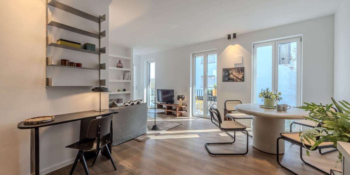 Etagenwohnung Frankfurt Oberrad - 2 Zimmer, 51 m&sup2;, 1.500&euro; | Angebot:26692995