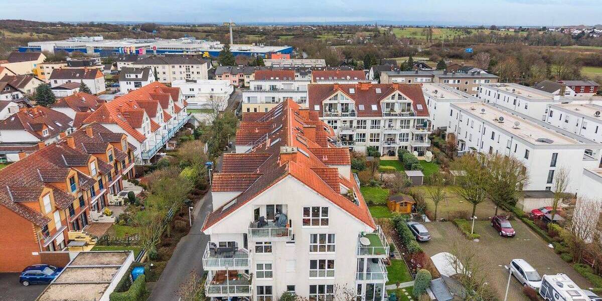 Etagenwohnung Hofheim am Taunus Wallau - 2 Zimmer, 70 m&sup2;, 329.000&euro; | Angebot:25737660