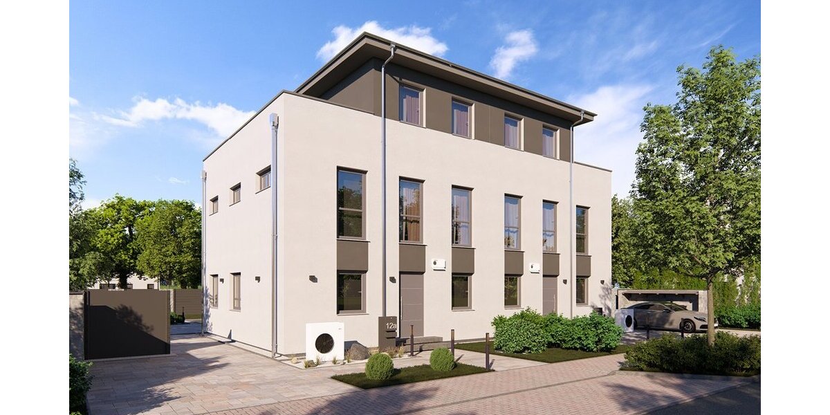 Individuelle DHH mit Terrasse und Keller in Mühlheim am Main - Malerfertig inkl. Grundstück - Doppelhaushälfte Mühlheim am Main Markwald | Angebot:27377424