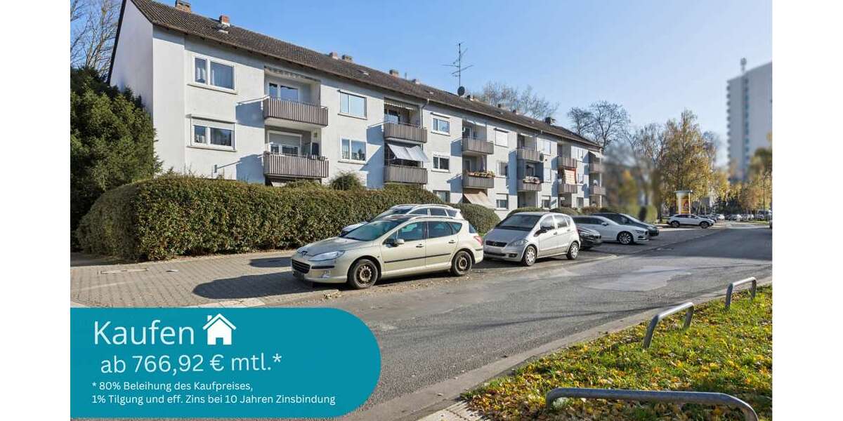 Etagenwohnung Frankfurt am Main / Sossenheim Sossenheim - 3 Zimmer, 61 m&sup2;, 249.000&euro; | Angebot:25477663