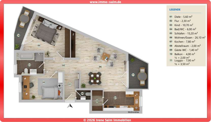 Wohnung zum Kaufen in Hochheim 330.000 € 83 m² 3 zimmer