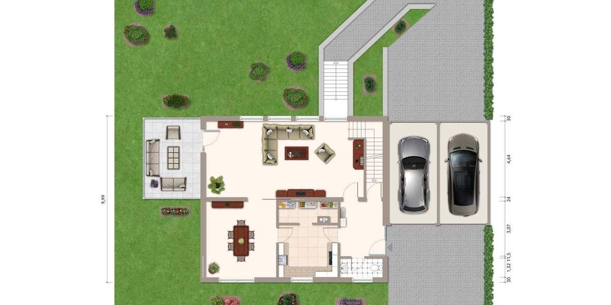 Viel Fläche in gutem Zustand 3 zimmer