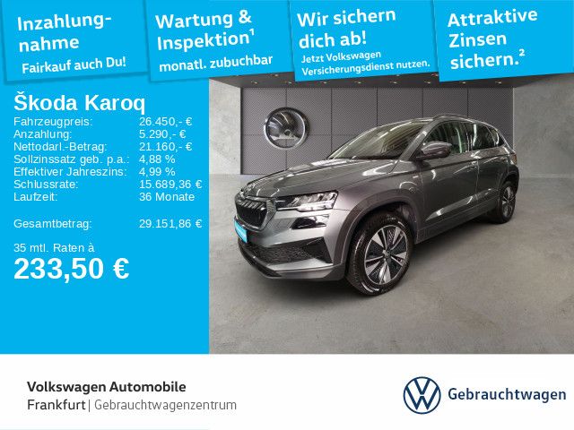 Skoda Karoq 47.398 km 25.480 &euro; Frankfurt 60326