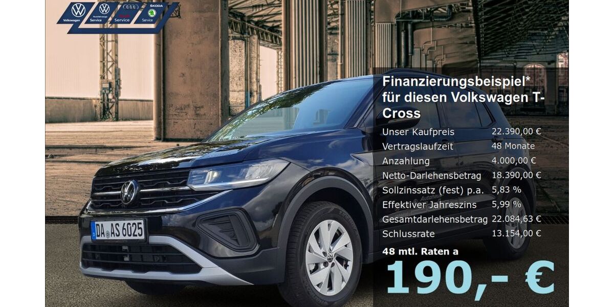 VW T-Cross 8.000 km 22.390 &euro; Griesheim 64347