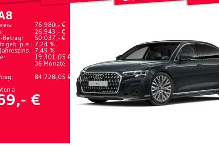 Audi A8 12.928 km 77.980 &euro; Frankfurt am Main 60326