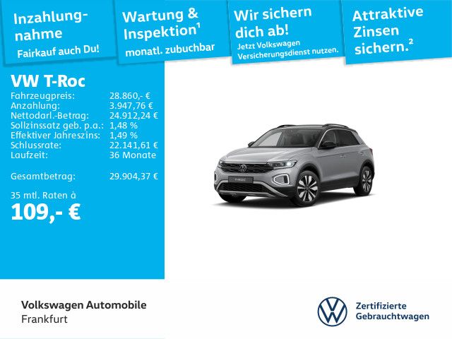 VW T-Roc 21.102 km 27.850 &euro; Frankfurt 60326