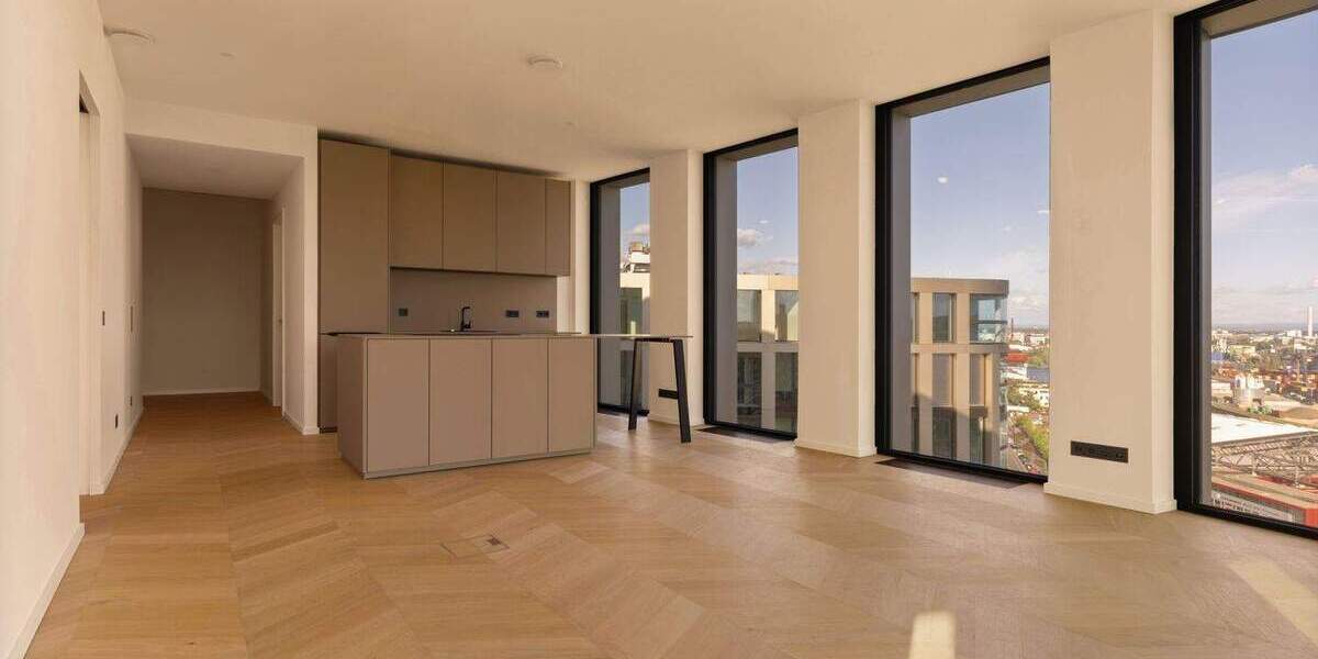 Direkt am Hafenpark - Towerlife - 3 Zimmer mit Mainblick 3 zimmer