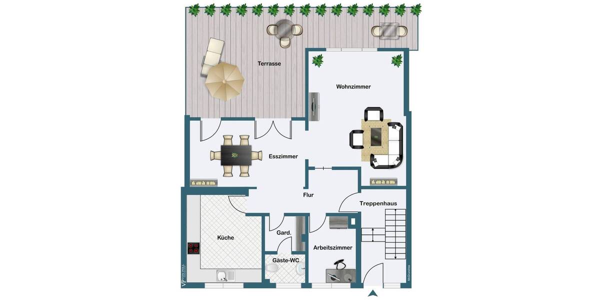 Einfamilienhaus Frankfurt am Main Praunheim - 8 Zimmer, 256 m&sup2;, 1.250.000&euro; | Angebot:26187656