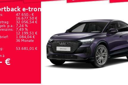Audi Q4 e-tron 9.934 km 47.650 &euro; Frankfurt am Main 60326
