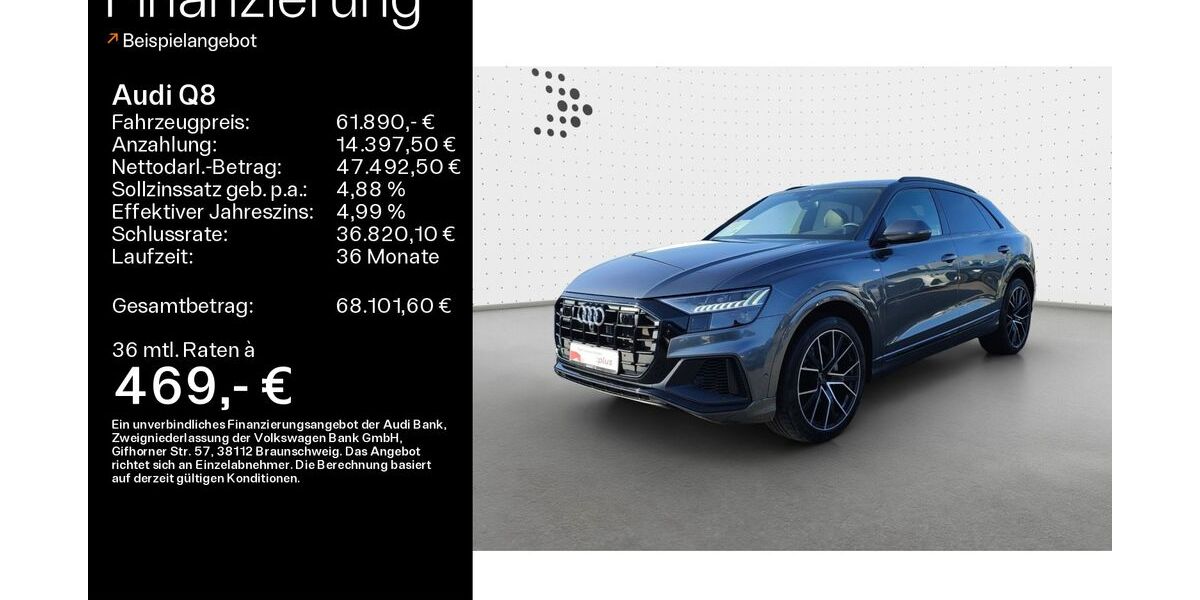 Audi Q8 48.351 km 59.890 &euro; Königstein/Ts. 61462